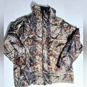 10X Jacket‎ Mens 2X Realtree AP Camo Hunting Hooded Full Zip Lined